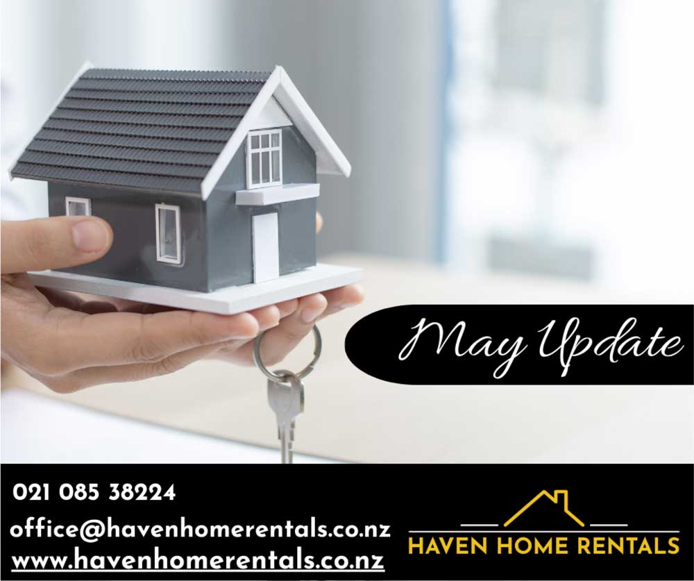 May 2023 Monthly Update for Haven Home Rentals Property Managers Wellington